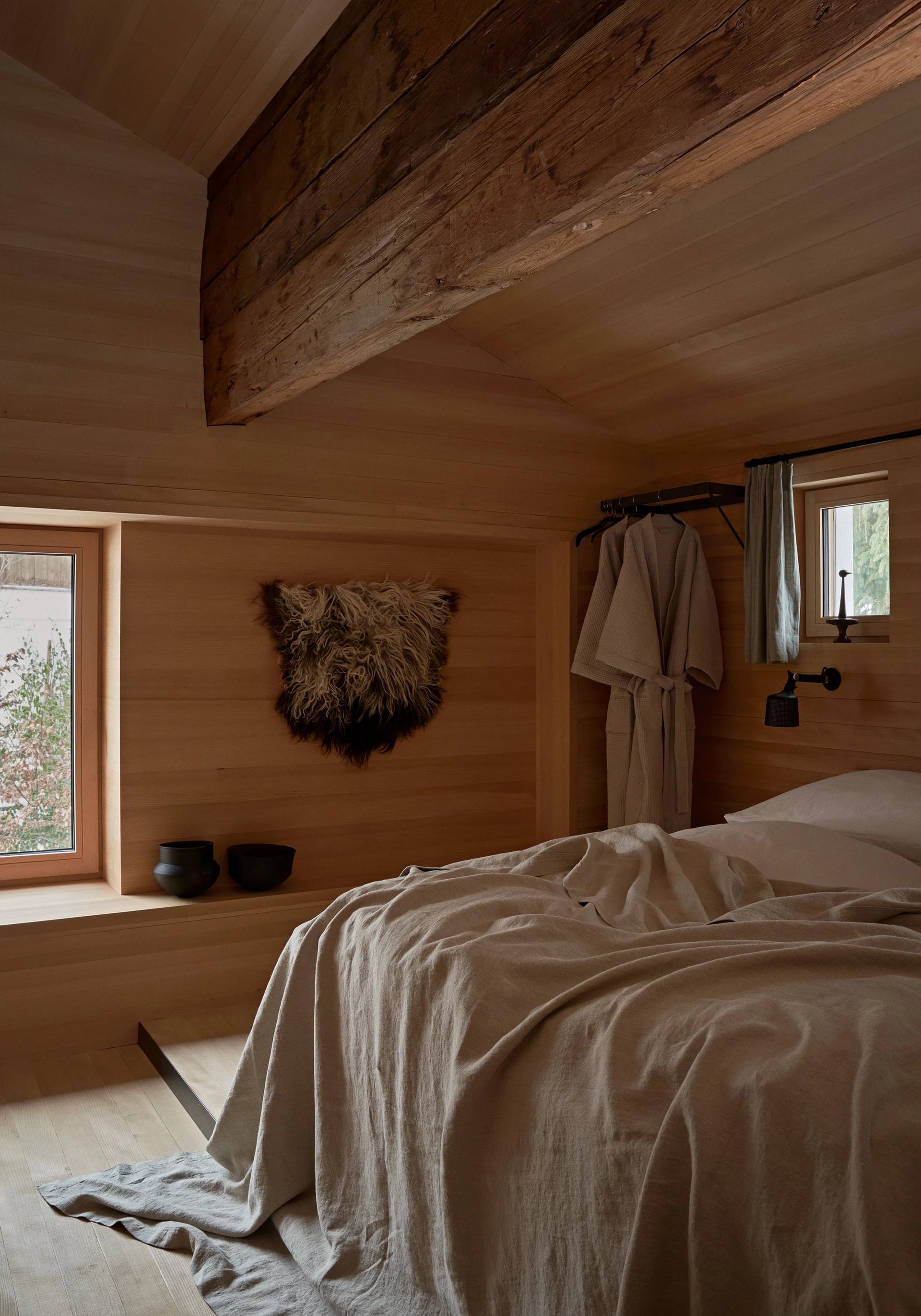 Schlafzimmer im Haus Benedikta
