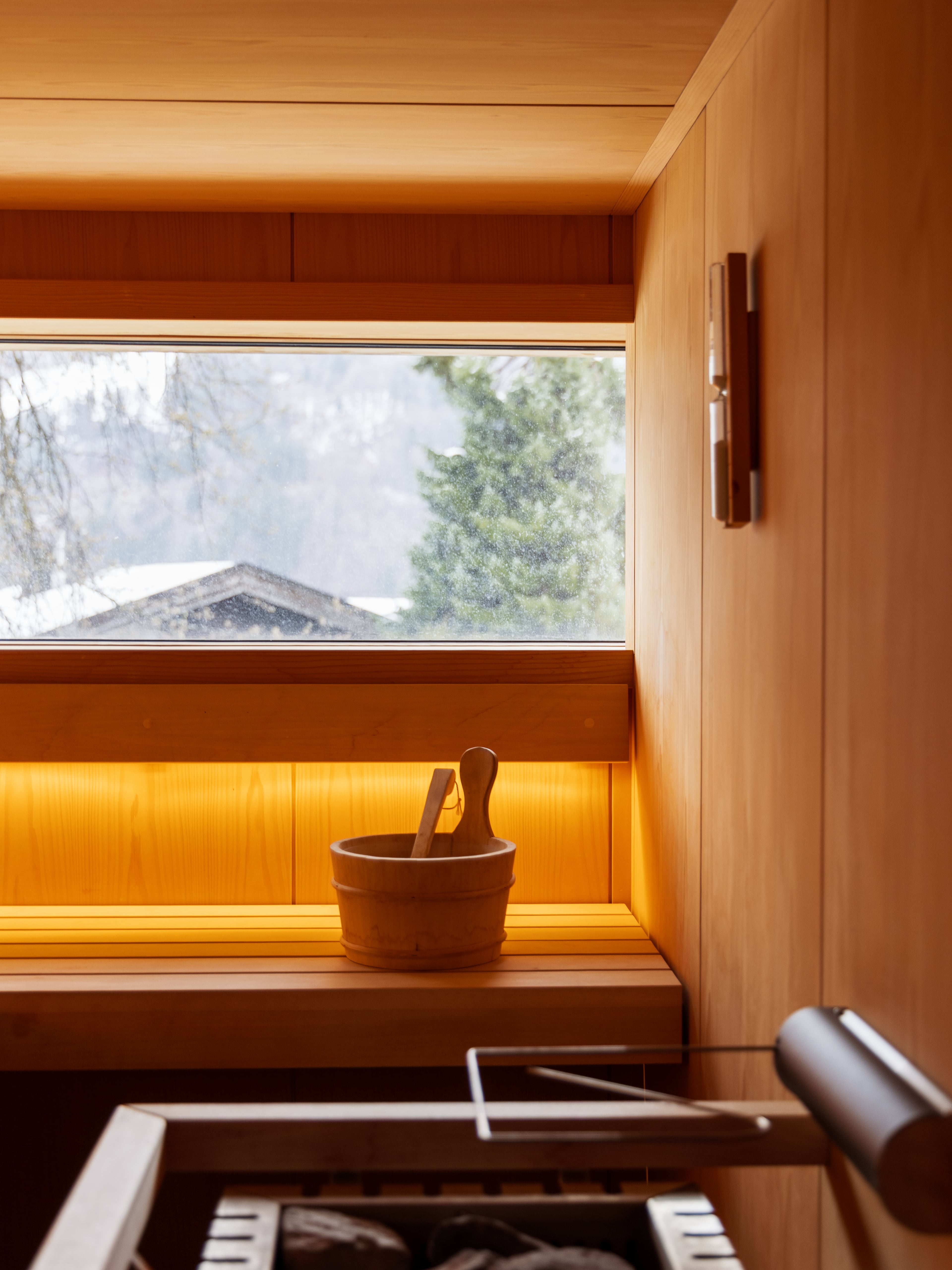 Sauna und Garten